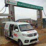 Nén kiểm tra cường độ bê tông ngay tại công trường bằng xe thí nghiệm