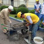 Kiểm tra độ sụt bê tông tại hiện trường